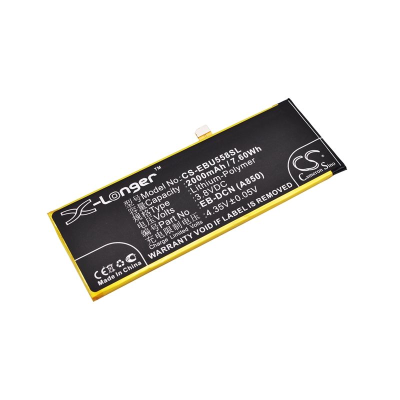 Li-Polymer Battery fits Ebest, u5581 3.8V, 2000mAh Communications Cameron Sino Technology Limited (Suspended)