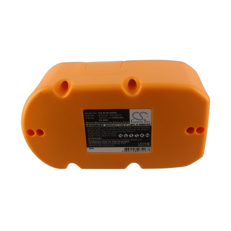 Ni-mh Battery Fits Ryobi, Cdl1802p4, Cid-1802p, Cs1800 18.0v, 3300mah Power Tools Cameron Sino Technology Limited