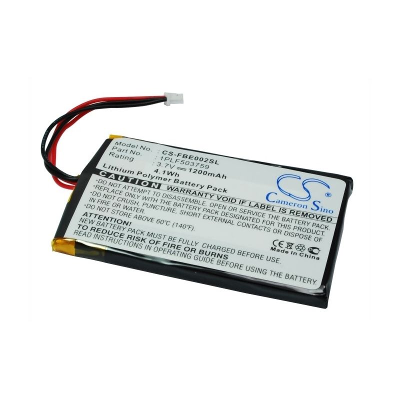 Li-Polymer Battery fits Fitage, big easy 2 3.7V, 1200mAh Mobile & SmartPhone Cameron Sino Technology Limited