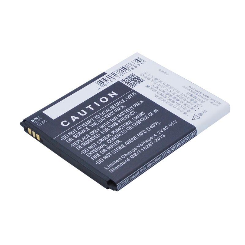 Li-Polymer Battery fits Fly, elegance 2, iq446, gionee 3.7V, 2300mAh Mobile & SmartPhone Cameron Sino Technology Limited
