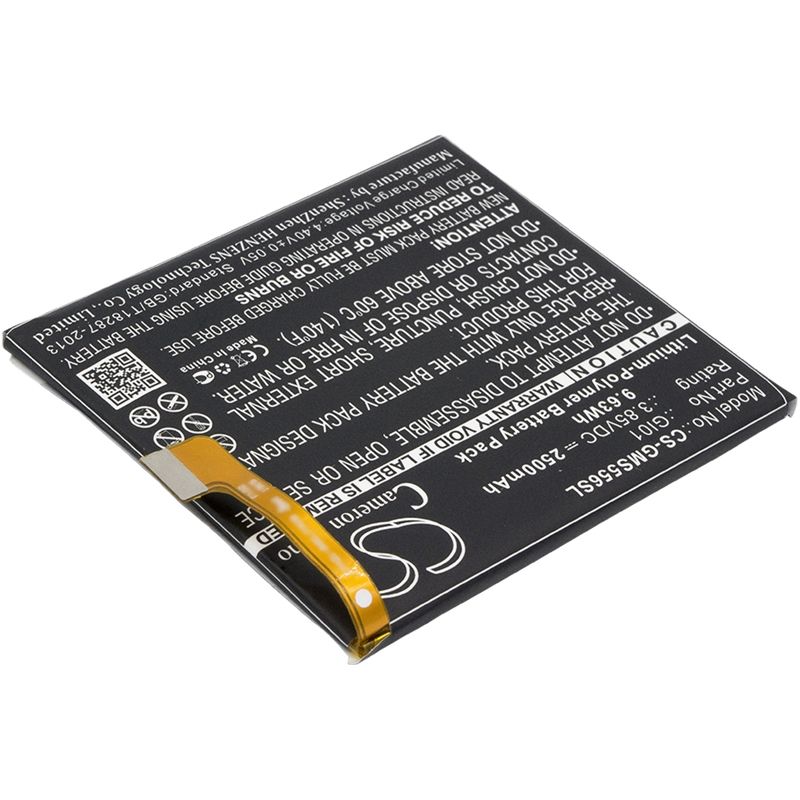 Li-Polymer Battery fits Gigaset, gigaset me fcb, gs55-6, gs55-6me 3.85V, 2500mAh Mobile & SmartPhone Cameron Sino Technology Limited
