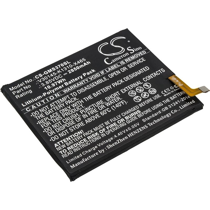 Li-Polymer Battery fits Gigaset, gs370 3.85V, 2850mAh Mobile & SmartPhone Cameron Sino Technology Limited