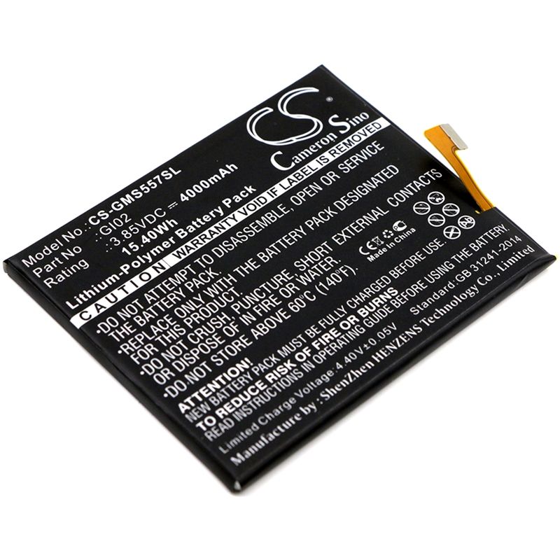 Li-Polymer Battery fits Gigaset, gs57-6, me pro 3.85V, 4000mAh Mobile & SmartPhone Cameron Sino Technology Limited