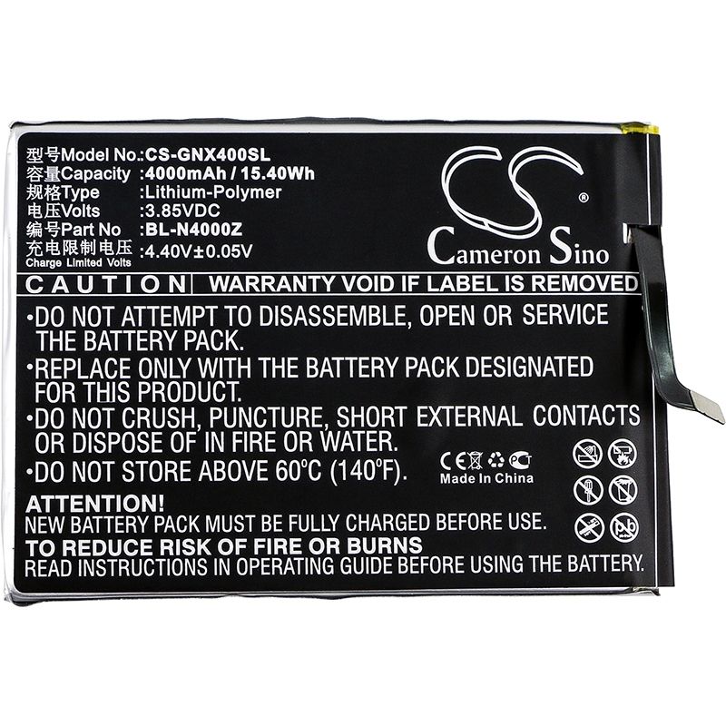 Li-Polymer Battery fits Gionee, allview x4 soul style, allview x4 soul style dual sim, allview x4 soul style dual sim td-lte 3.8 Mobile & SmartPhone Cameron Sino Technology Limited (Suspended)