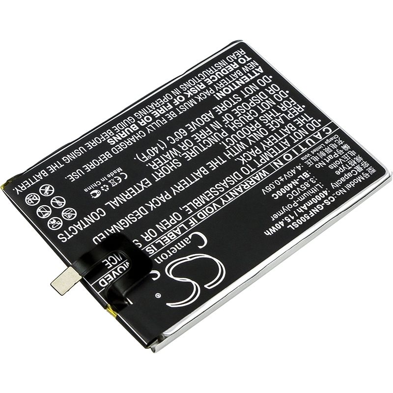 Li-Polymer Battery fits Gionee, f5, f5 td-lte dual sim, f5l 3.85V, 4000mAh Mobile & SmartPhone Cameron Sino Technology Limited