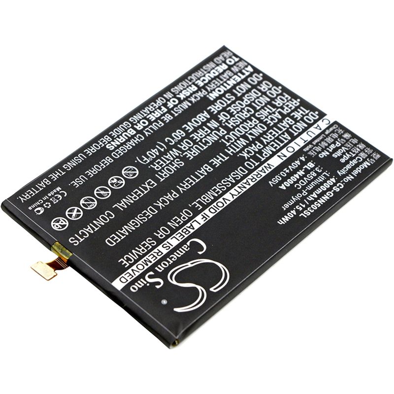 Li-Polymer Battery fits Gionee, gn5003, gn5003s, v187 pro 3.85V, 4000mAh Mobile & SmartPhone Cameron Sino Technology Limited