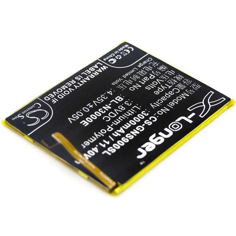 Li-Polymer Battery fits Gionee, gn9013, s9 3.8V, 3000mAh Mobile & SmartPhone Cameron Sino Technology Limited