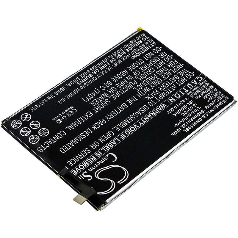 Li-Polymer Battery fits Gionee, m6s plus 3.85V, 6000mAh Mobile & SmartPhone Cameron Sino Technology Limited