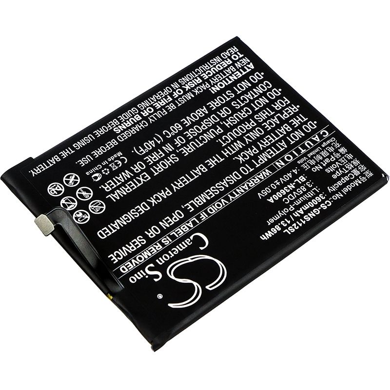 Li-Polymer Battery fits Gionee, s11s, s11s dual sim, s11s dual sim td-lte 3.85V, 3600mAh Mobile & SmartPhone Cameron Sino Technology Limited