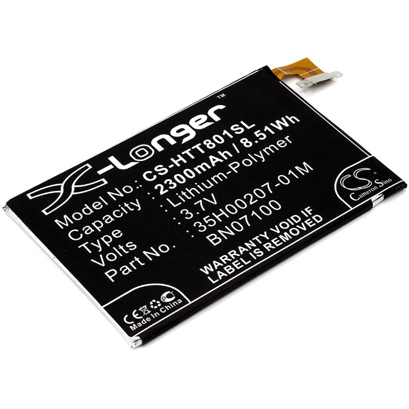 Li-Polymer Battery fits Google, play edition, htc, 6500lvw 3.7V, 2300mAh Mobile & SmartPhone Cameron Sino Technology Limited