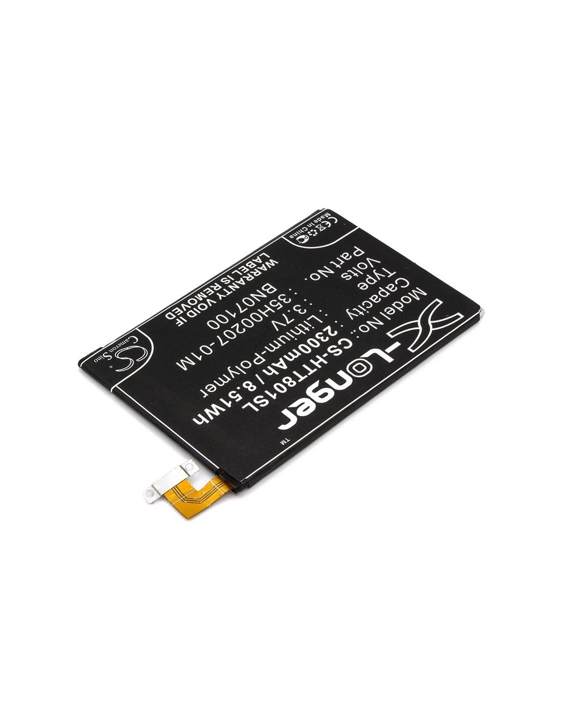 Li-Polymer Battery fits Google, play edition, htc, 6500lvw 3.7V, 2300mAh Mobile & SmartPhone Cameron Sino Technology Limited