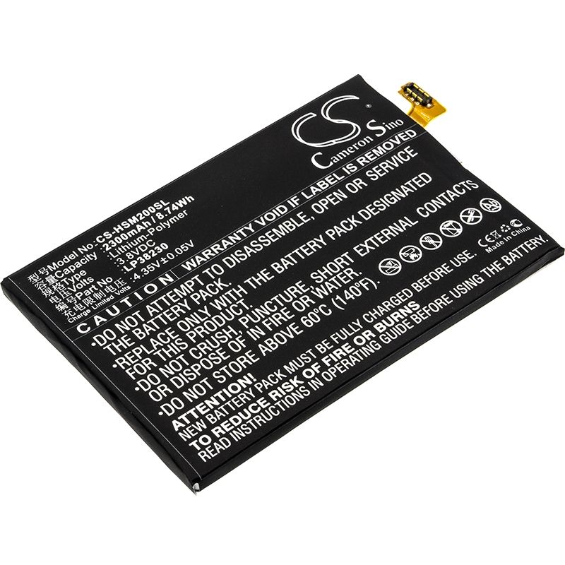 Li-Polymer Battery fits Hisense, d2-m 3.8V, 2300mAh Mobile & SmartPhone Cameron Sino Technology Limited