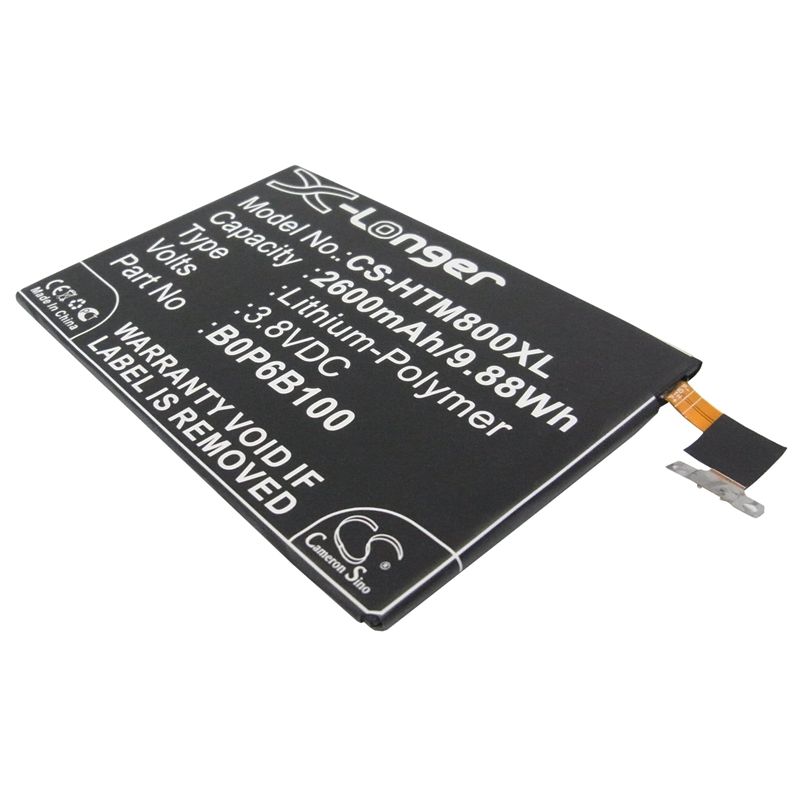 Li-polymer Battery Fits Htc, 0p8b200, 0paj5, 0paj500 3.8v, 2600mah Mobile & SmartPhone Cameron Sino Technology Limited