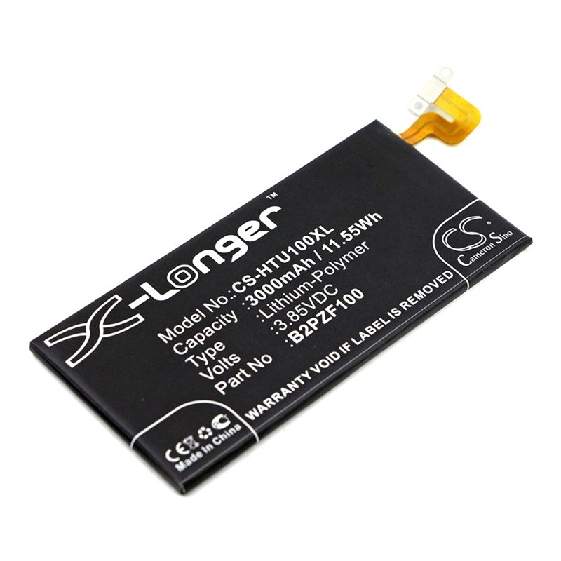 Li-Polymer Battery fits Htc, 2pzf100, ocean note, u ultra 3.85V, 3000mAh Mobile & SmartPhone Cameron Sino Technology Limited