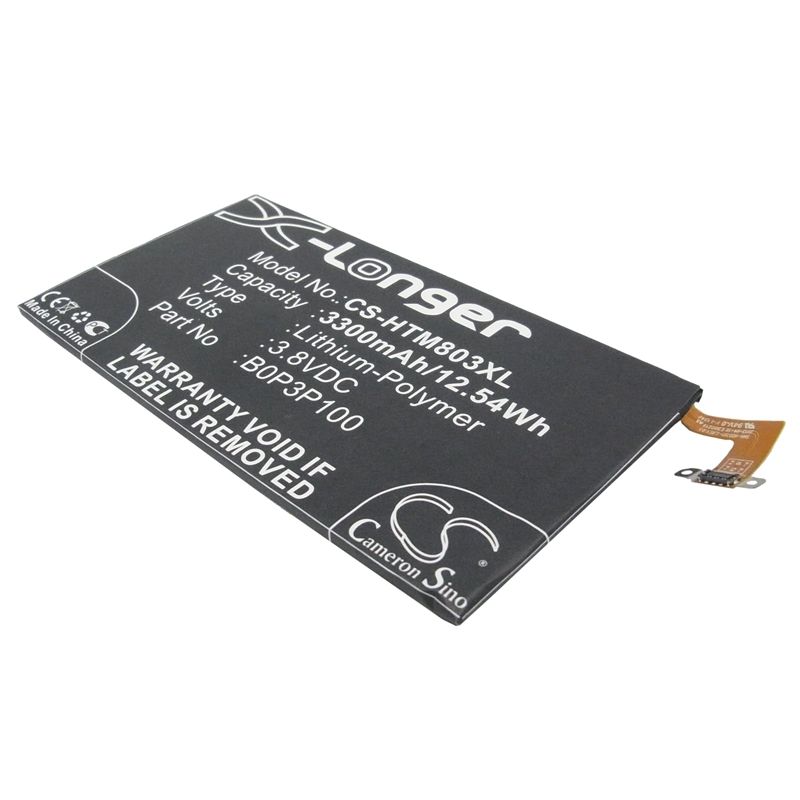 Li-Polymer Battery fits Htc, 803s, 809d, htc0p3p7 3.8V, 3300mAh Mobile & SmartPhone Cameron Sino Technology Limited