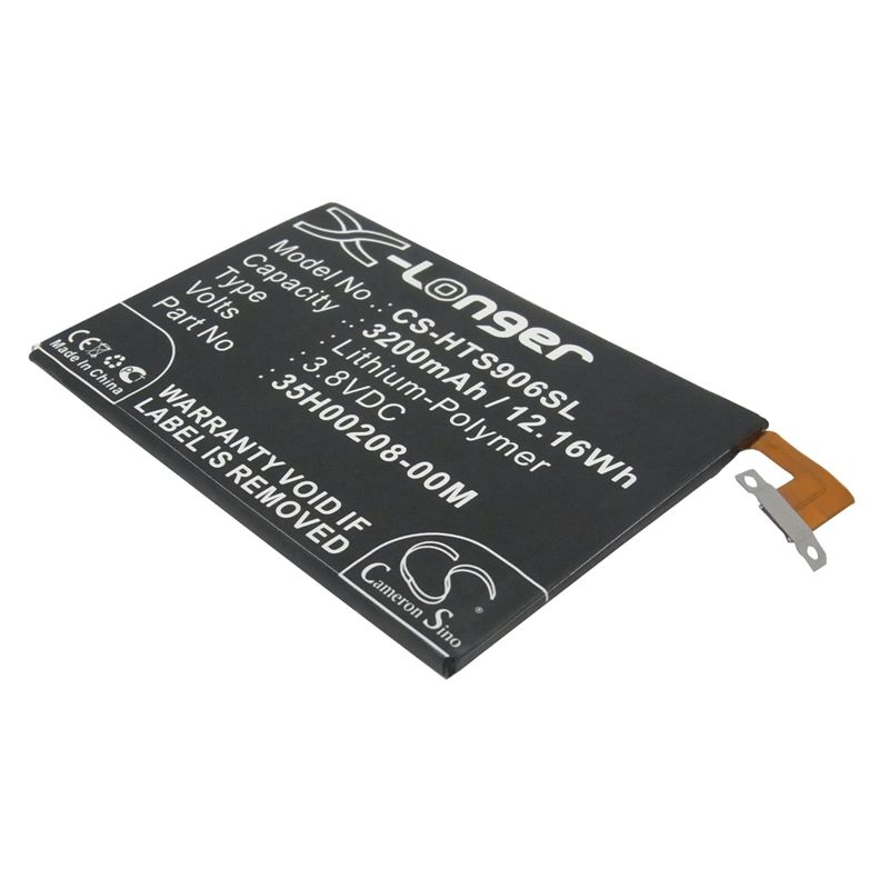 Li-Polymer Battery fits Htc, 901s, butterfly s, butterfly s 9060 3.8V, 3200mAh Communications Cameron Sino Technology Limited (Suspended)