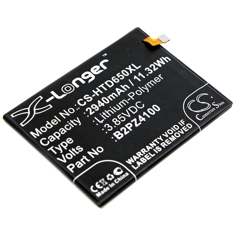 Li-Polymer Battery fits Htc, 99hall015-00, desire 650 4g 3.85V, 2940mAh Mobile & SmartPhone Cameron Sino Technology Limited