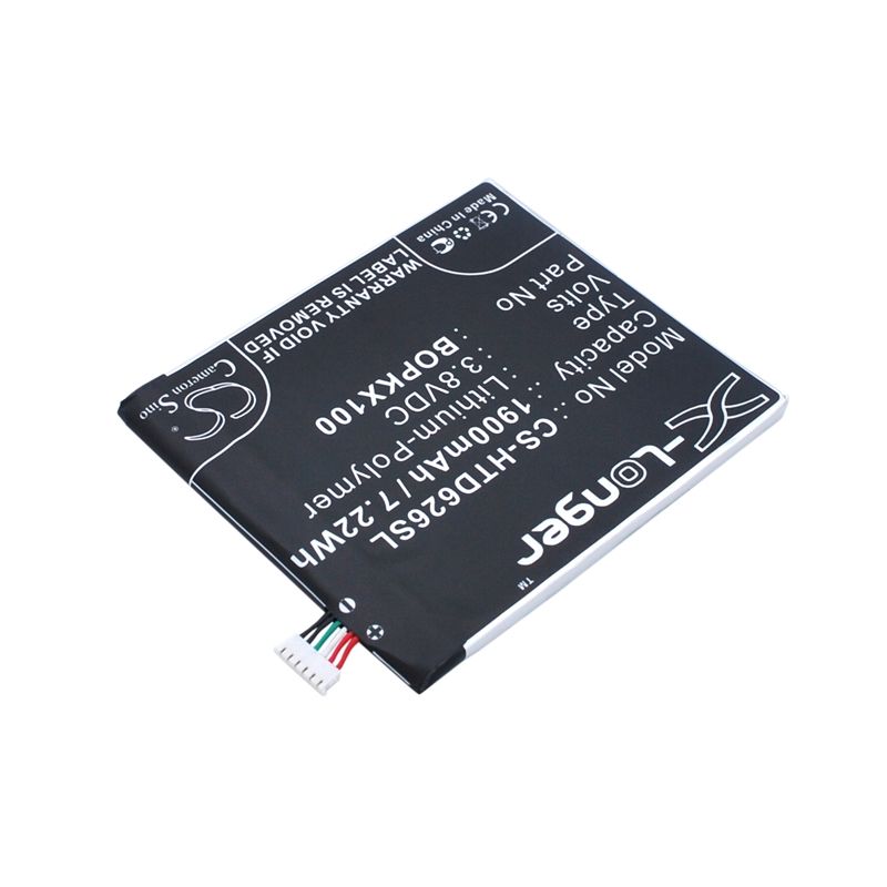Li-polymer Battery Fits Htc, A22, A32, D626d 3.8v, 1900mah Mobile & SmartPhone Cameron Sino Technology Limited