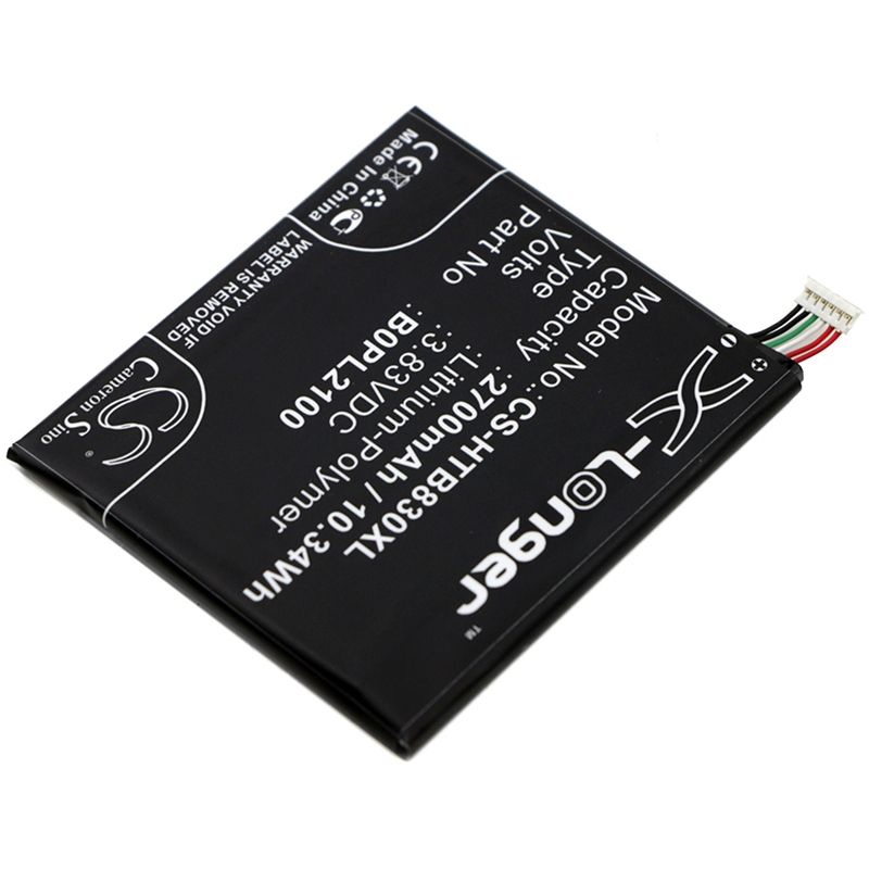 Li-polymer Battery Fits Htc, B3, B830x, Butterfly 3 3.83v, 2700mah Communications Cameron Sino Technology Limited (Suspended)