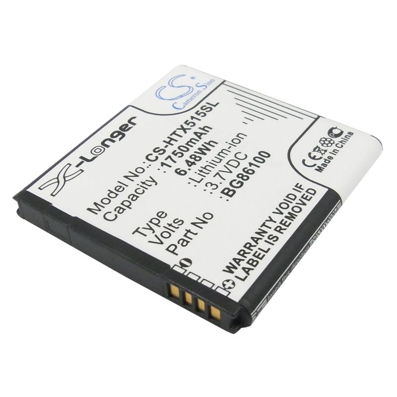 Li-ion Battery Fits Htc, C470, Evo 3d, Evo 4g 3.7v, 1750mah Mobile & SmartPhone Cameron Sino Technology Limited