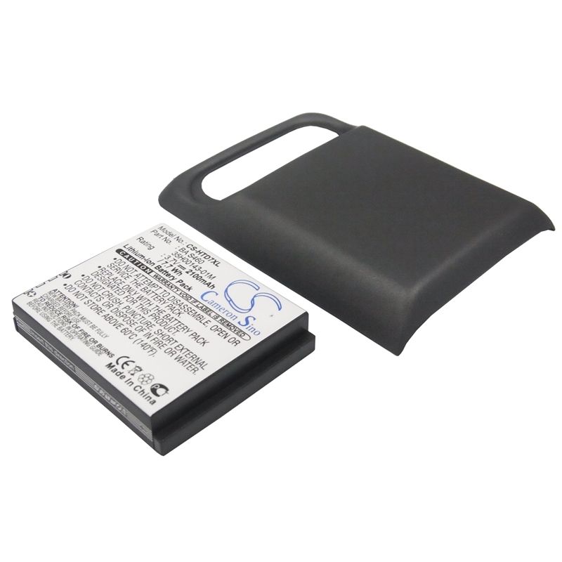 Li-ion Battery fits Htc, hd7, pd29110, t9292 3.7V, 2100mAh Mobile & SmartPhone Cameron Sino Technology Limited