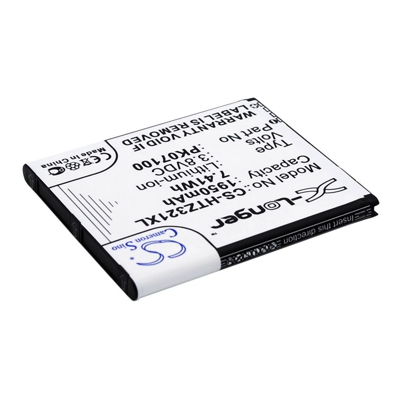 Li-ion Battery fits Htc, hti13, isw13ht, j isw13ht 3.8V, 1950mAh Mobile & SmartPhone Cameron Sino Technology Limited