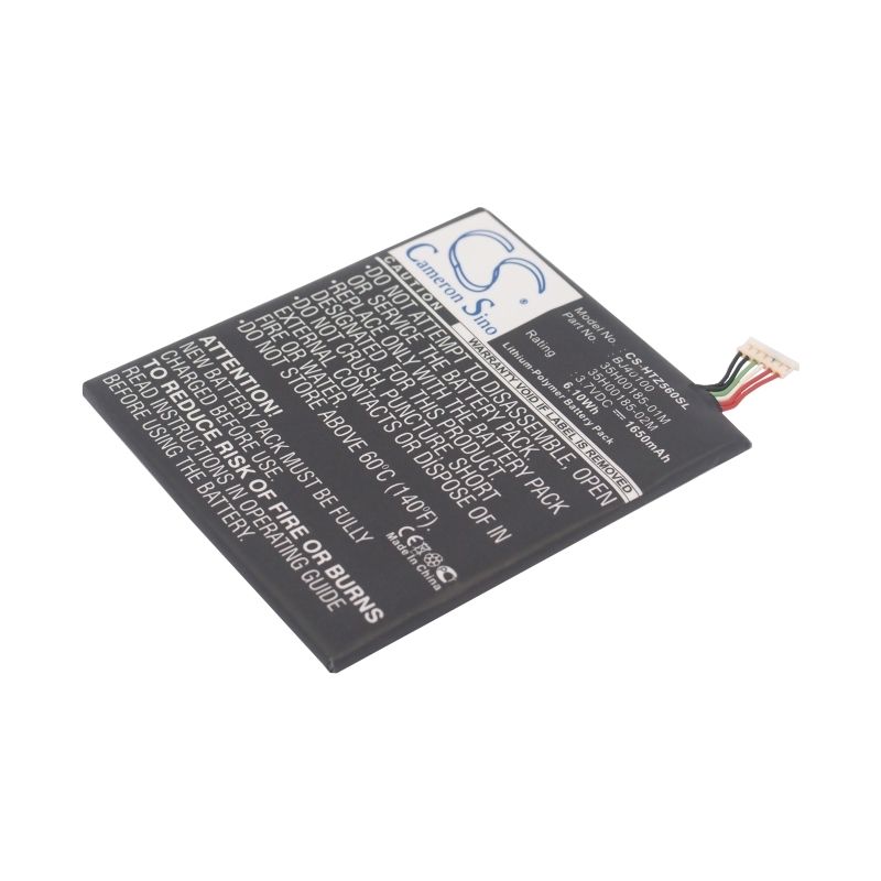 Li-polymer Battery Fits Htc, One S, Ville, Ville C 3.7v, 1650mah Mobile & SmartPhone Cameron Sino Technology Limited