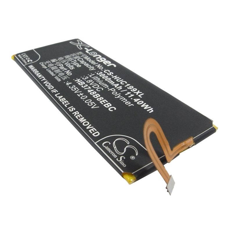 Li-polymer Battery Fits Huawei, Ascend G7, Ascend G7 Plus, Ascend G7-l01 3.8v, 3000mah Mobile & SmartPhone Cameron Sino Technology Limited