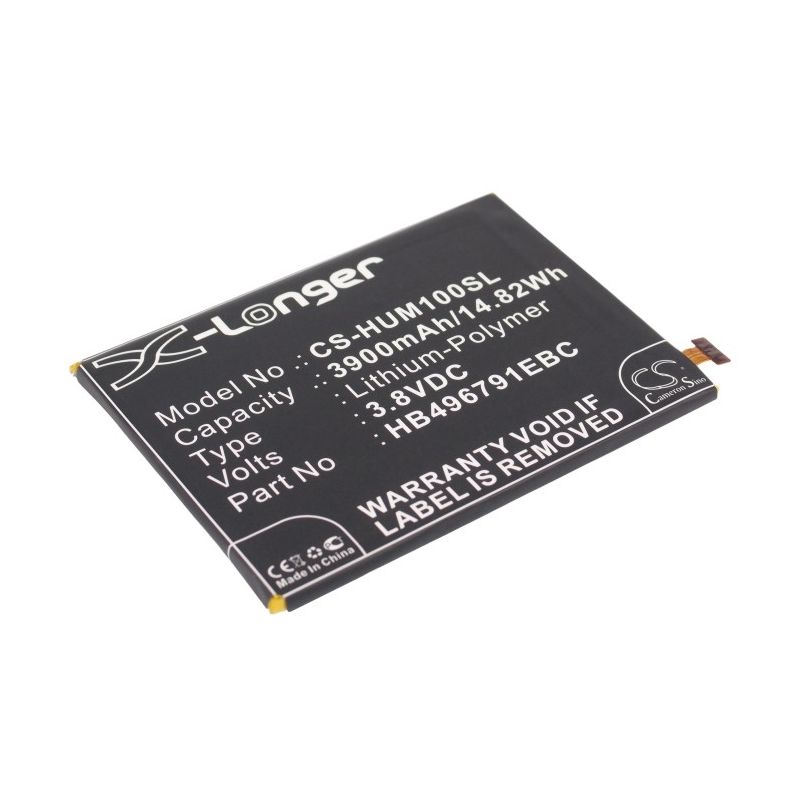 Li-polymer Battery Fits Huawei, Ascend Mate, Ascend Mate 2, Ascend Mate Ii 3.8v, 3900mah Mobile & SmartPhone Cameron Sino Technology Limited