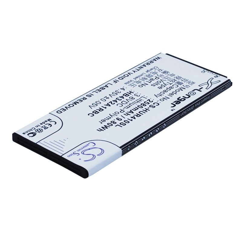 Li-polymer Battery Fits Huawei, Ascend Y5 2, Ascend Y5ii 3g, Ascend Y5ii 4g 3.8v, 2580mah Mobile & SmartPhone Cameron Sino Technology Limited