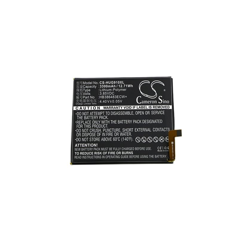Li-polymer Battery Fits Huawei, Bln-al10, Bln-al20, Bln-l21 3.85v, 3300mah Mobile & SmartPhone Cameron Sino Technology Limited