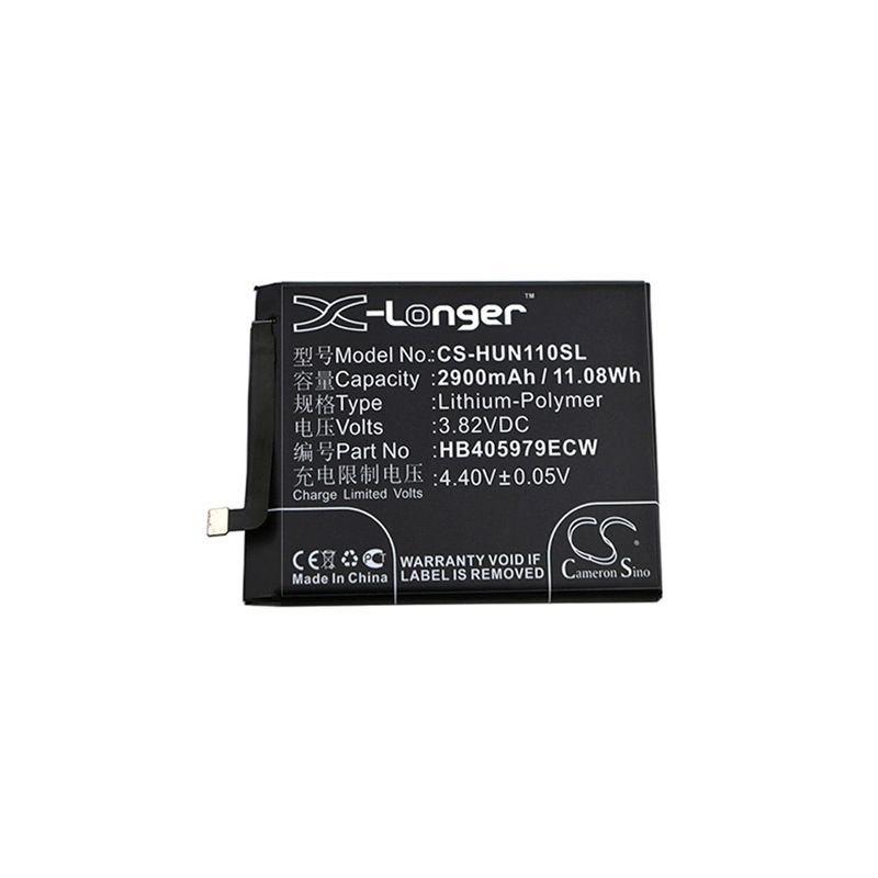 Li-polymer Battery Fits Huawei, Can-l11, Can-l13, Dra-l01 3.82v, 2900mah Mobile & SmartPhone Cameron Sino Technology Limited