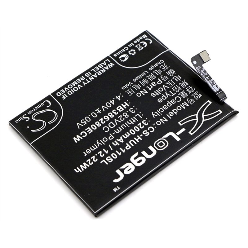 Li-Polymer Battery fits Huawei, honor 9, honor 9 premium edition, honor 9 premium edition dual sim 3.82V, 3200mAh Mobile & SmartPhone Cameron Sino Technology Limited