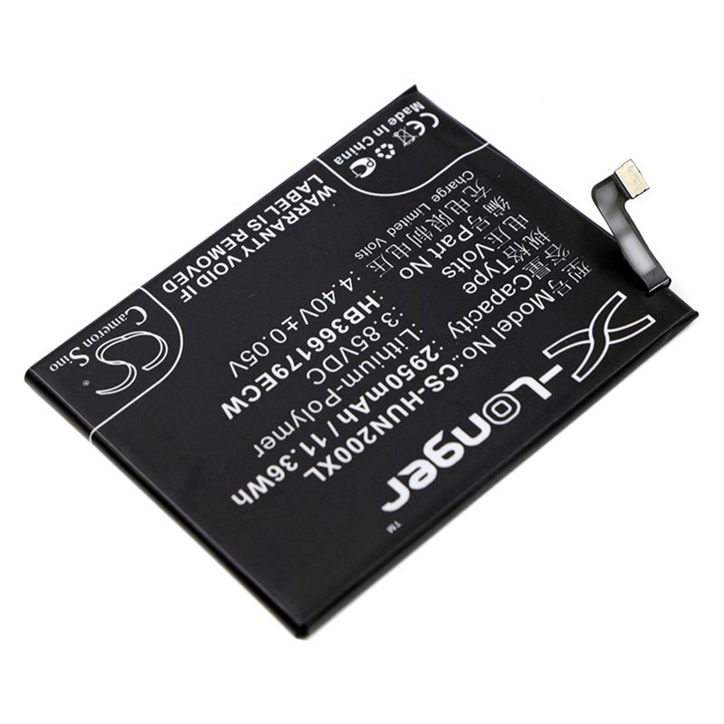 Li-Polymer Battery fits Huawei, nova 2, nova 2 dual sim, pic-al00 3.85V, 2950mAh Mobile & SmartPhone Cameron Sino Technology Limited