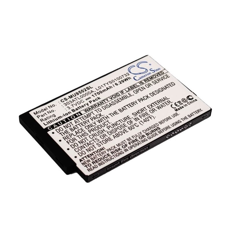 Li-Polymer Battery fits I-mate, ultimate 9502 3.7V, 1700mAh Mobile & SmartPhone Cameron Sino Technology Limited