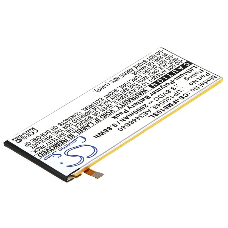 Li-Polymer Battery fits Infocus, m810, m810u m810t 3.8V, 2600mAh Communications Cameron Sino Technology Limited (Suspended)