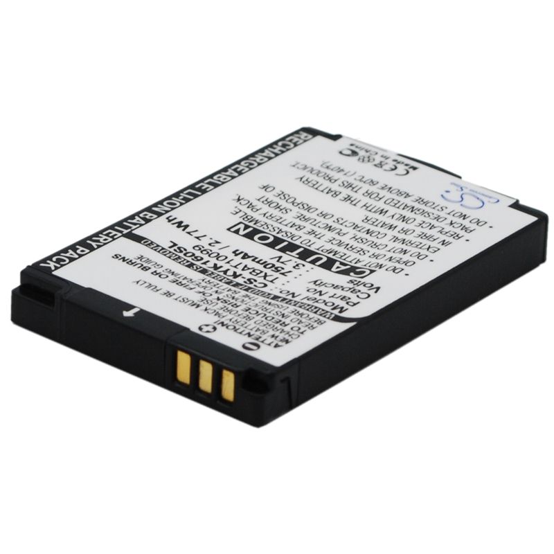 Li-ion Battery fits Kyocera, candid kx16, dorado kx12, dorado kx13 3.7V, 750mAh Mobile & SmartPhone Cameron Sino Technology Limited