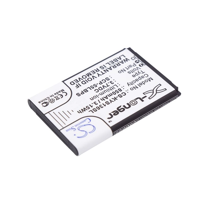 Li-ion Battery fits Kyocera, jax s1360, rally s1370, s1360 jax 3.7V, 850mAh Mobile & SmartPhone Cameron Sino Technology Limited