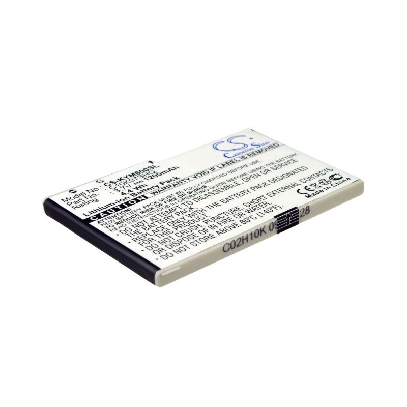Li-ion Battery fits Kyocera, m6000, zio m6000, sanyo 3.7V, 1200mAh Mobile & SmartPhone Cameron Sino Technology Limited