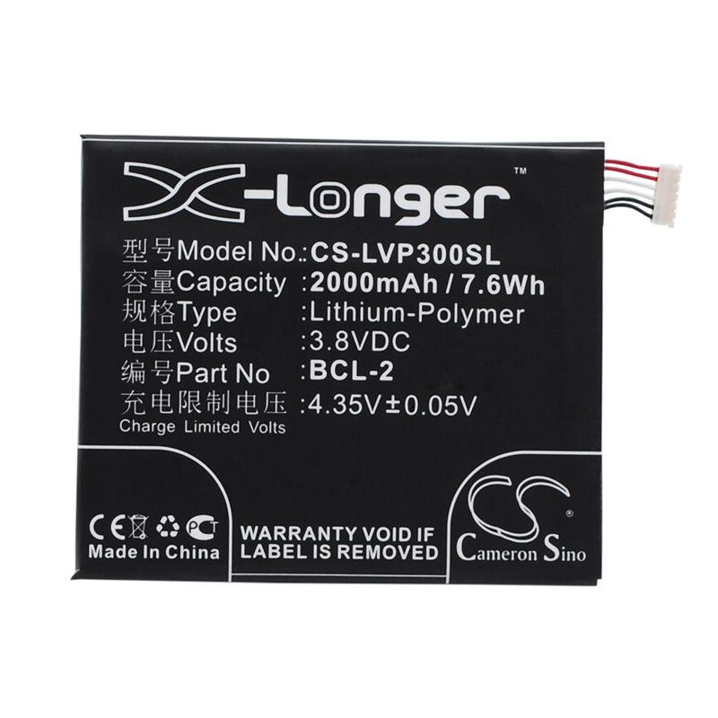 Li-Polymer Battery fits Lava, iris pro 30 3.8V, 2000mAh Communications Cameron Sino Technology Limited (Suspended)