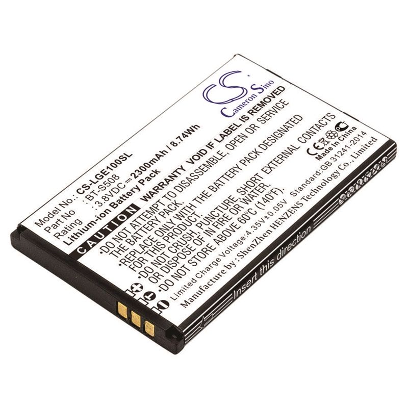 Li-ion Battery fits Leagoo, elite y 3.8V, 2300mAh Mobile & SmartPhone Cameron Sino Technology Limited