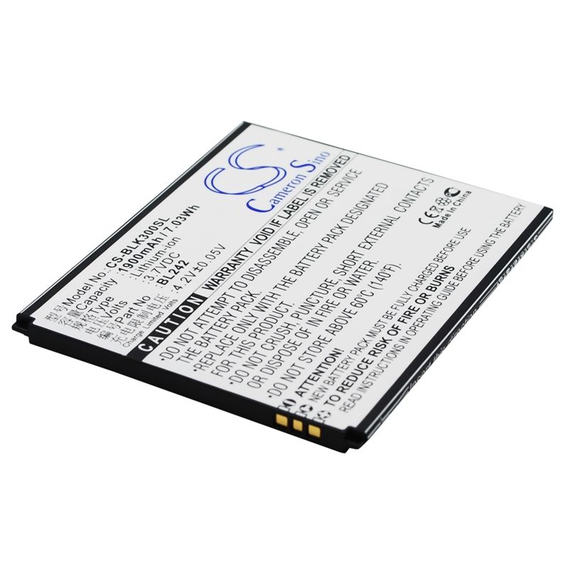 Li-ion Battery fits Lenovo, a6000, a6000 dual sim, k3 3.7V, 1900mAh Mobile & SmartPhone Cameron Sino Technology Limited