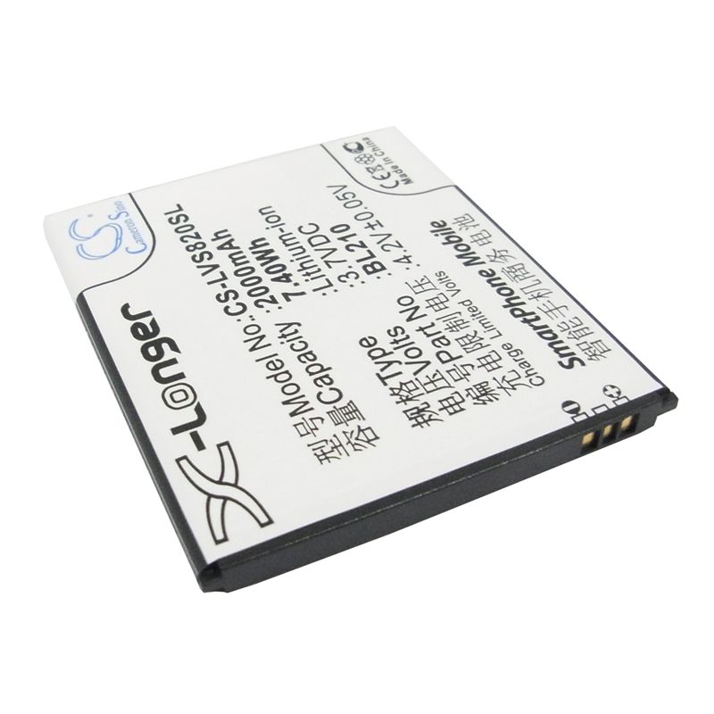 Li-ion Battery fits Lenovo, a656, a658t, a750e 3.7V, 2000mAh Mobile & SmartPhone Cameron Sino Technology Limited