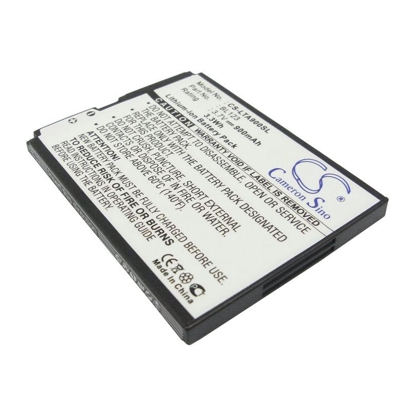 Li-ion Battery fits Lenovo, a900 3.7V, 900mAh Mobile & SmartPhone Cameron Sino Technology Limited