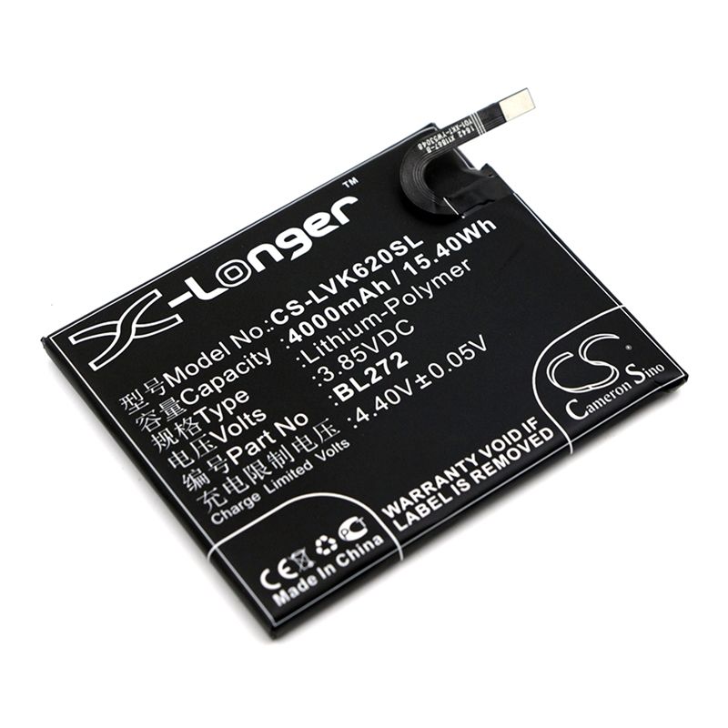 Li-Polymer Battery fits Lenovo, k33a42, vibe k6 power 3.85V, 4000mAh Mobile & SmartPhone Cameron Sino Technology Limited