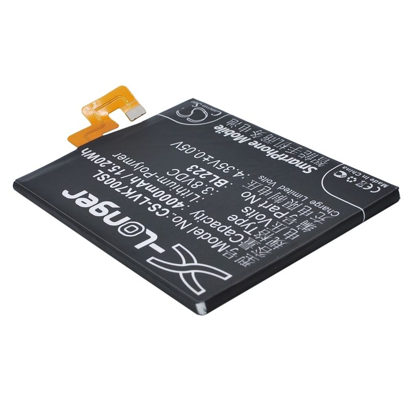 Li-polymer Battery Fits Lenovo, K7, K920, Vibe Z2 Pro 3.8v, 4000mah Mobile & SmartPhone Cameron Sino Technology Limited