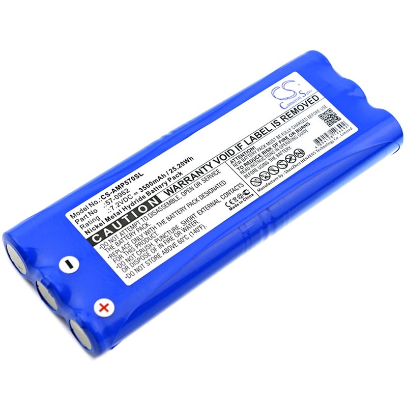 Ni-MH Battery fits Amx, Panjam, Phast Vpt-cp, Vpn-cp 7.2V, 3500mAh Equipment & Survey & Test Cameron Sino Technology Limited