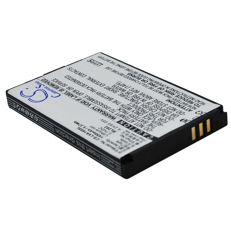 Li-ion Battery fits Lenovo, ma168, ma169 3.7V, 1450mAh Communications Cameron Sino Technology Limited (Suspended)