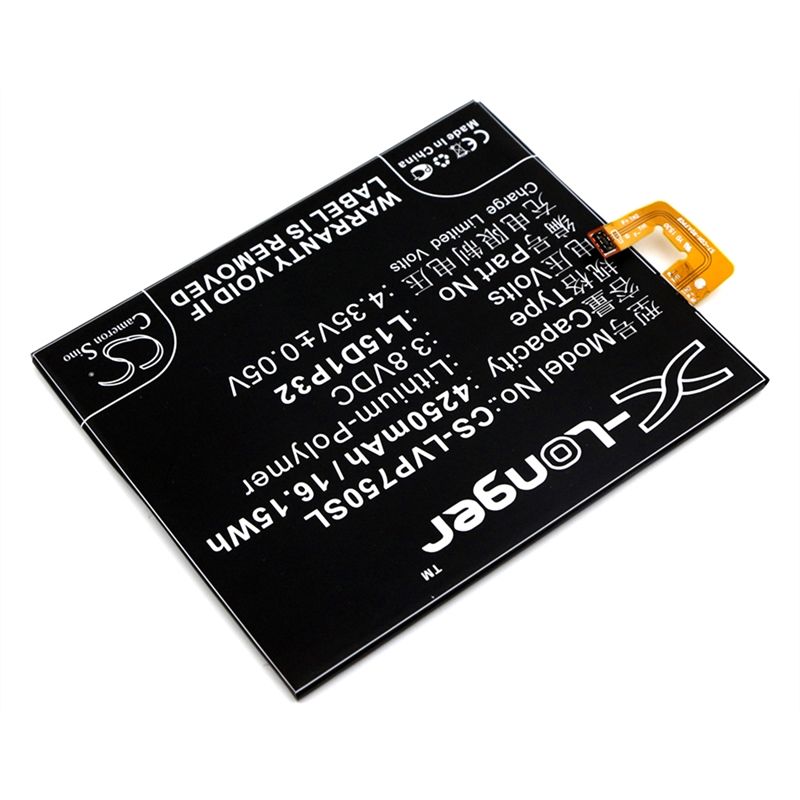 Li-Polymer Battery fits Lenovo, pb1-750, pb1-750m, pb1-750n 3.8V, 4250mAh Mobile & SmartPhone Cameron Sino Technology Limited