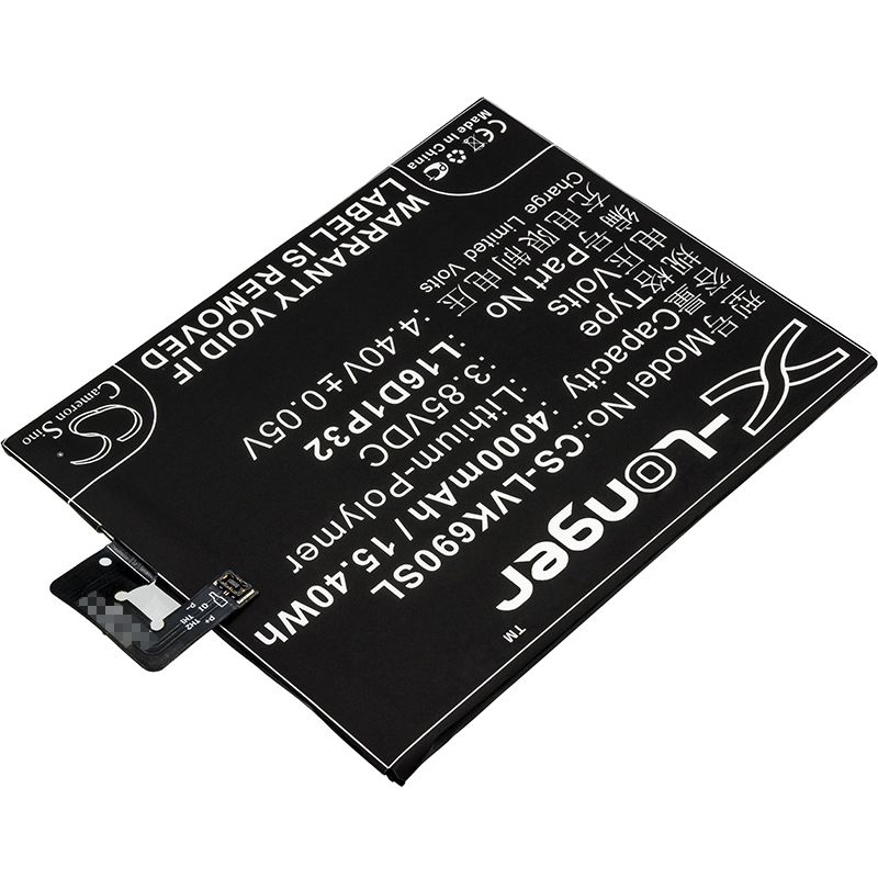 Li-Polymer Battery fits Lenovo, pb2-670n, pb2-690n, phab 2 3.85V, 4000mAh Mobile & SmartPhone Cameron Sino Technology Limited